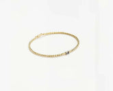 Bracelet DooBop Iolite Doré